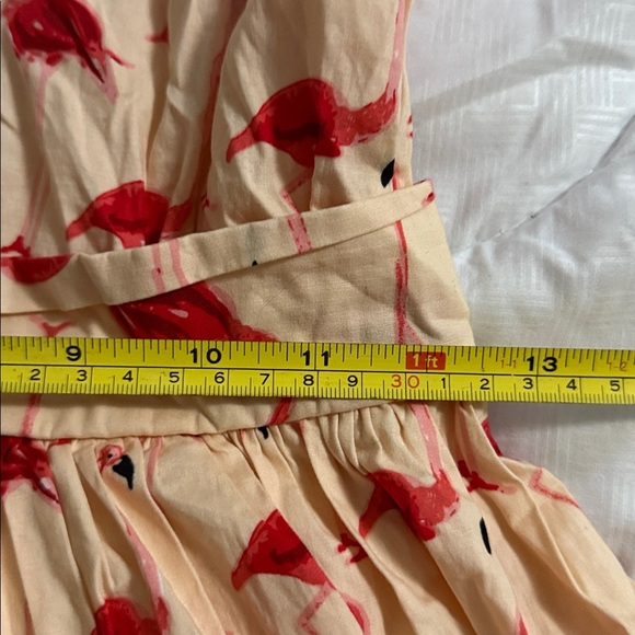 Chicwish Flamingo Print Mini Dress in Pink - Picture 16 of 16